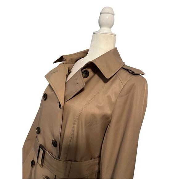 Lauren Ralph Lauren Tan Trench Coat - Picture 2 of 11